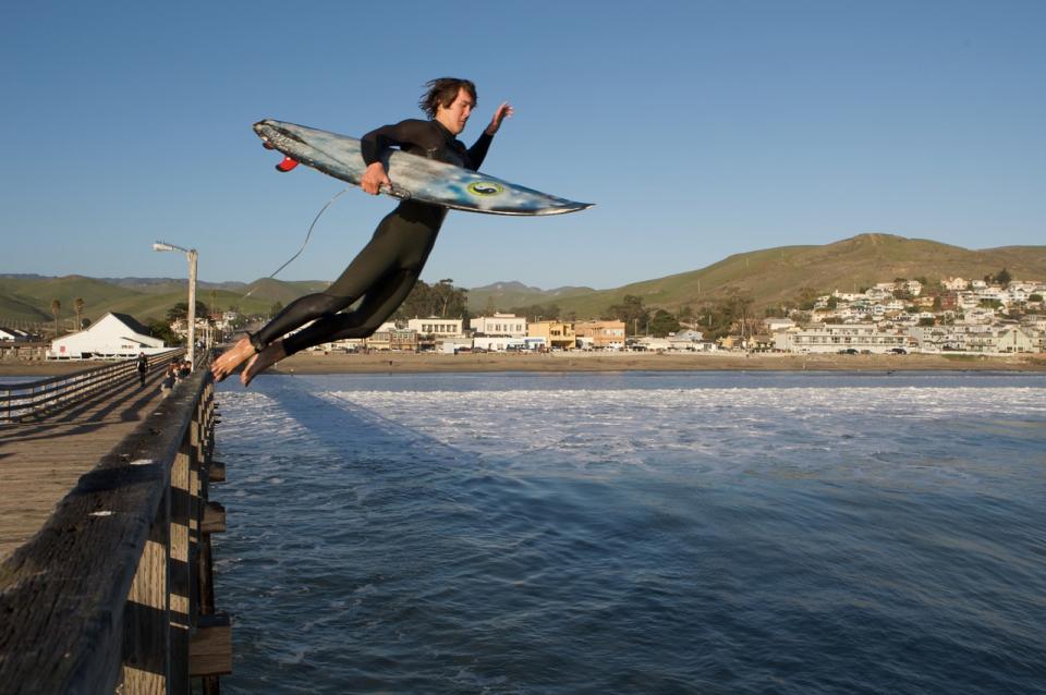 Cayucos Pier Surfer | Shutterbug